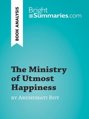 cover image of The Ministry of Utmost Happiness by Arundhati Roy (Book Analysis)